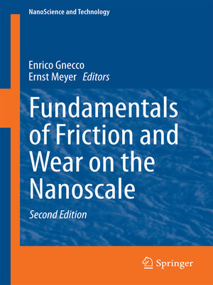 cover image of Fundamentals of Friction and Wear on the Nanoscale